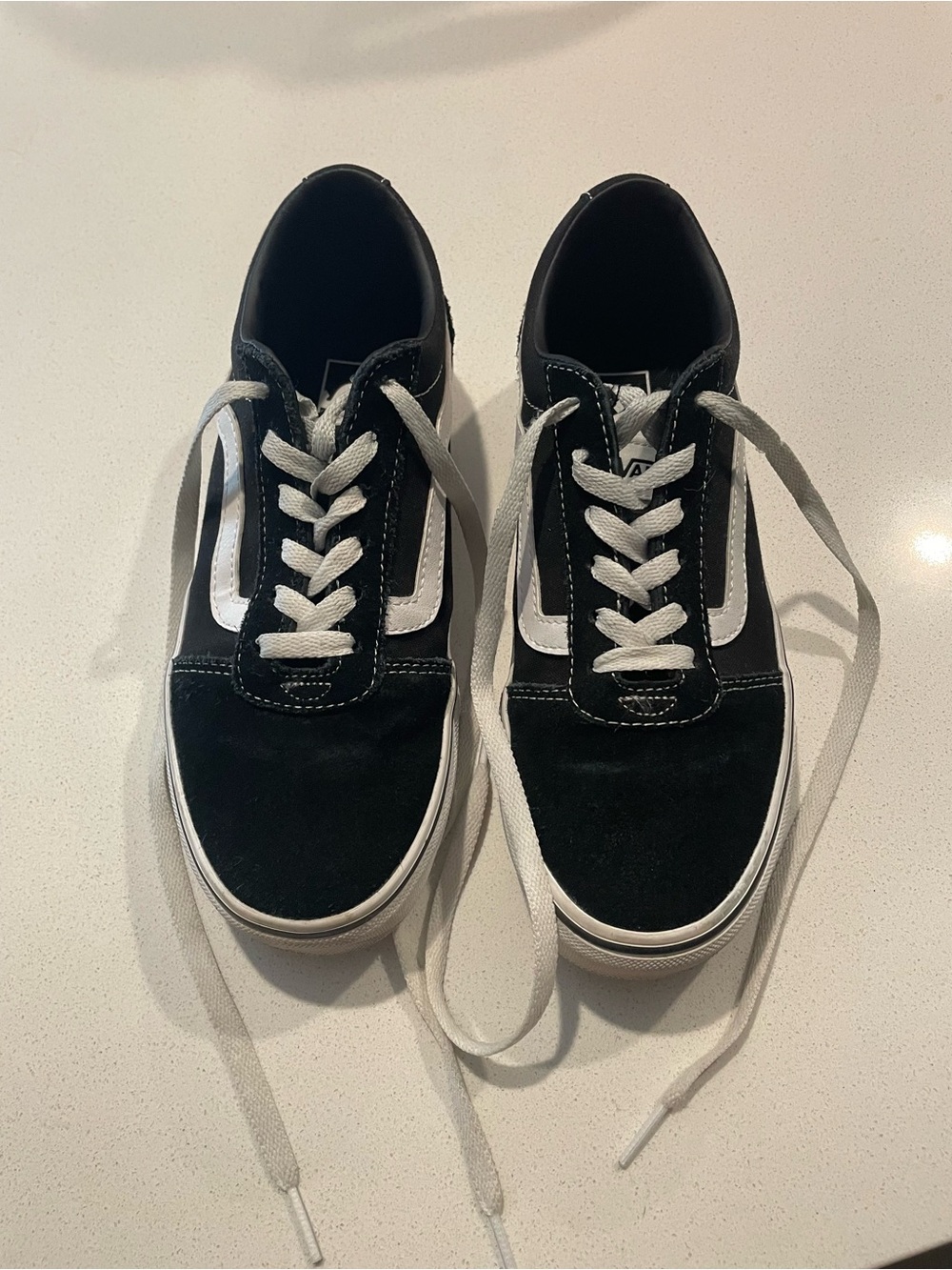 Vans Classic Black & White Old Skool Women’s Sneakers